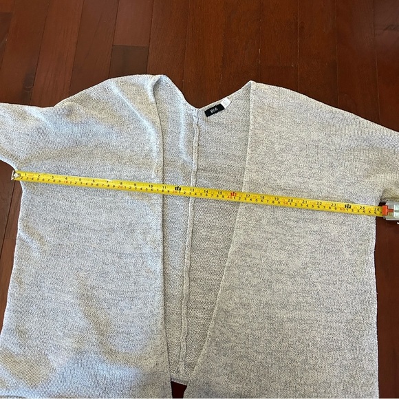 BDG Urban Outfitters Heathered Gray Open Front Cardigan size SP - Picture 6 of 10